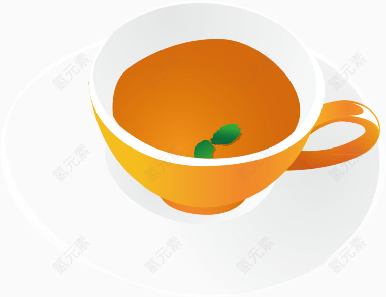 一杯茶素材图片