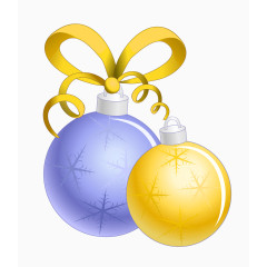 圣诞节彩球装饰