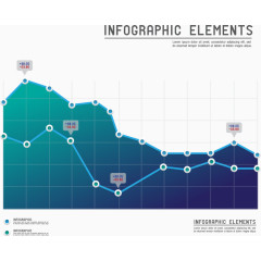 PPT用报表图表图案
