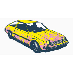 现代时尚卡通汽车