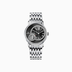 格调大气三针表盘男士石英手表