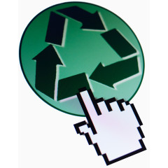 点击绿色环保标志