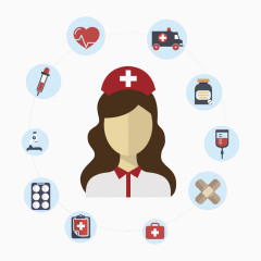 护士矢量素材