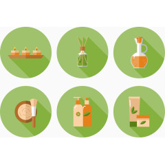 扁平化SPA元素素材