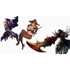 英雄联盟人物素材