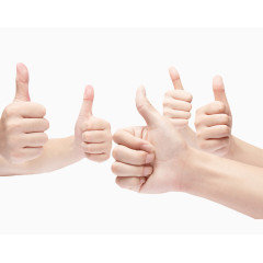 团队竖起大拇指