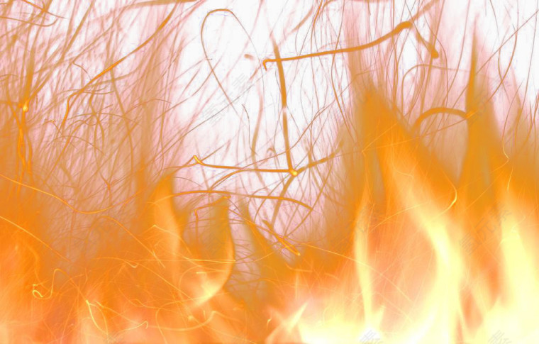 金色火焰四射效果