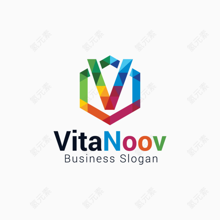 矢量字母V