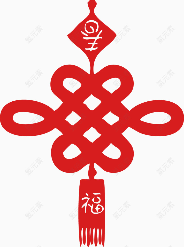 新年春节春福新年挂件素材
