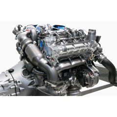 汽车发动机摄影图片