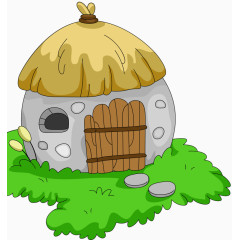 卡通手绘小房子