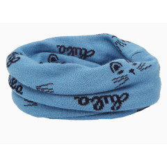 嘟嘟啦秋冬新款儿童围巾