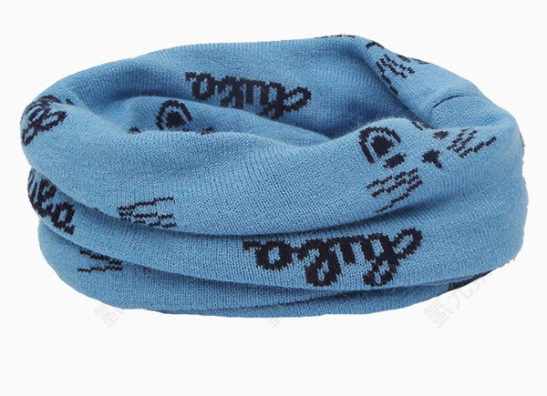 嘟嘟啦秋冬新款儿童围巾