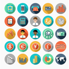 圆形金融小元素