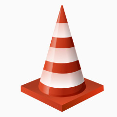 红色圆锥警示桶