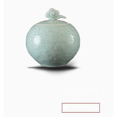 浮雕祥云茶叶罐
