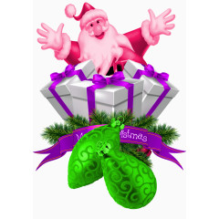 幸福的圣诞老人