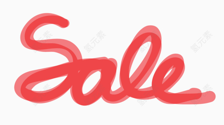 SALE手绘涂鸦矢量素材