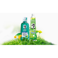 黑人茶倍健与漱口水