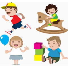 健康成长的孩子