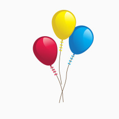 三色气球