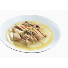 夏暑冬瓜焖水鸭