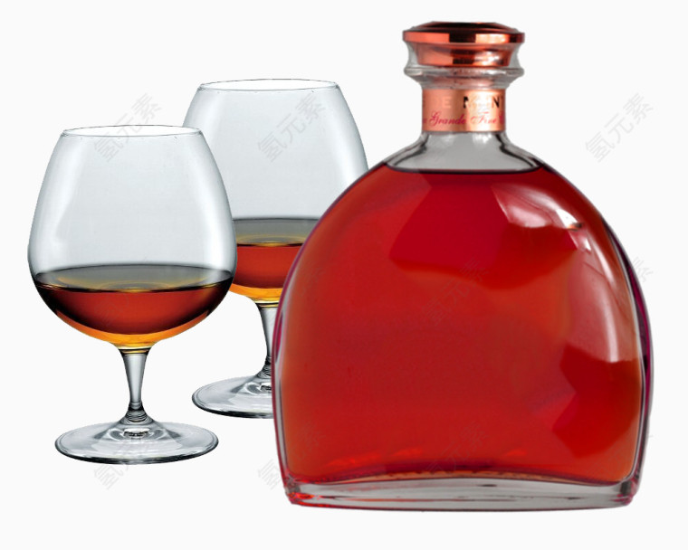 洋酒干杯素材