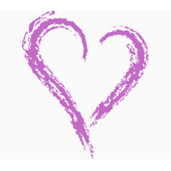 缤纷彩绘爱心矢量素材