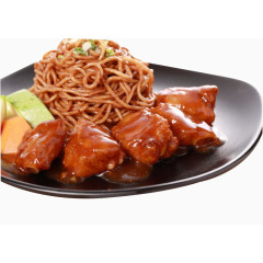 红烧排骨面