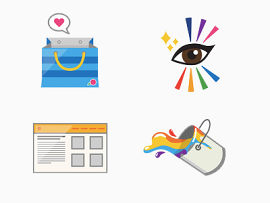 扁平化网页图标设计