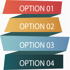 旋转彩色目录页