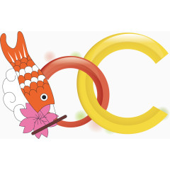 可爱矢量日式边框