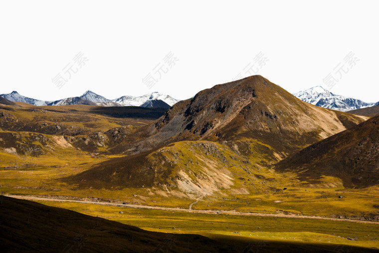 米拉山风景图