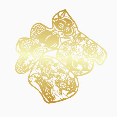 新年福字剪纸窗花