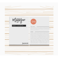 创意设计类杂志矢量