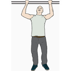 健身 男的 引体向上