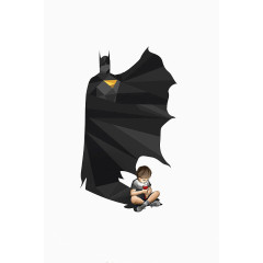 探索孩子的超人梦视觉艺术