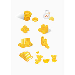 金币元宝图片下载