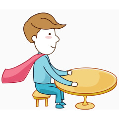 韩国风格 卡通 人物