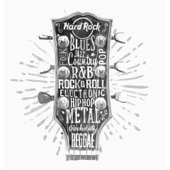 摇滚代表广告牌子