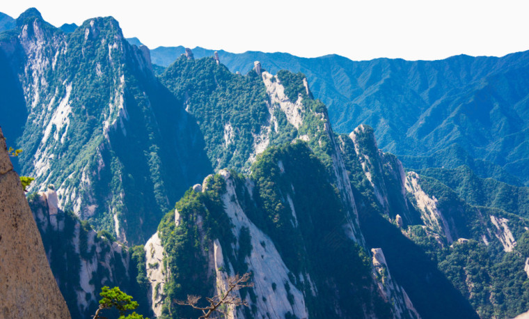 美丽的西岳华山