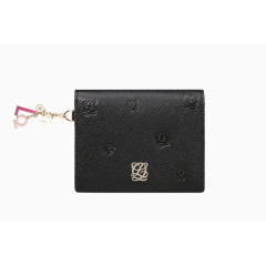 瑞克朵丝牛皮女士二折小钱夹