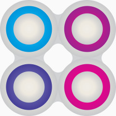 现代简约几何PPT元素矢量图