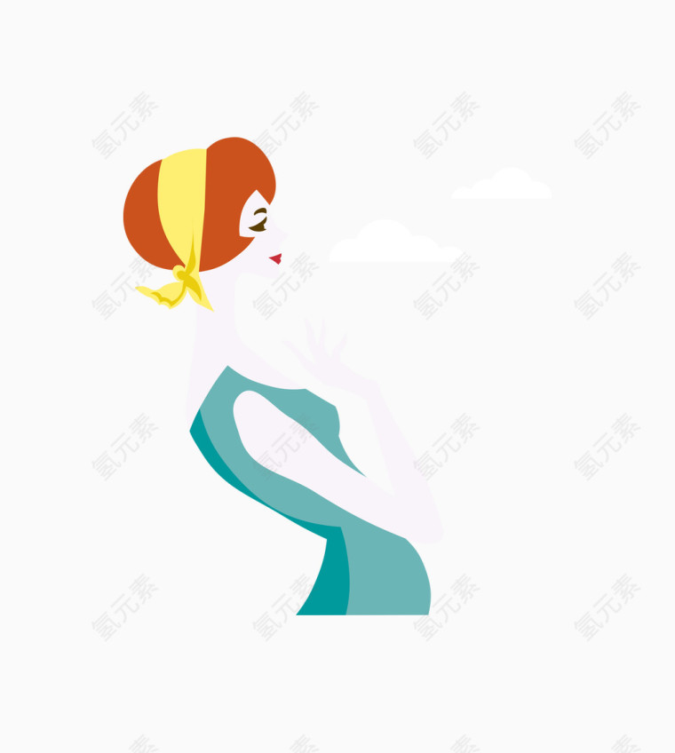 矢量妇女