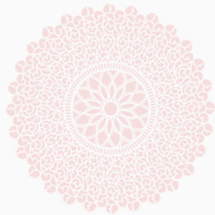 圆形多变曲形花纹