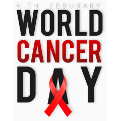 红色带世界癌症日