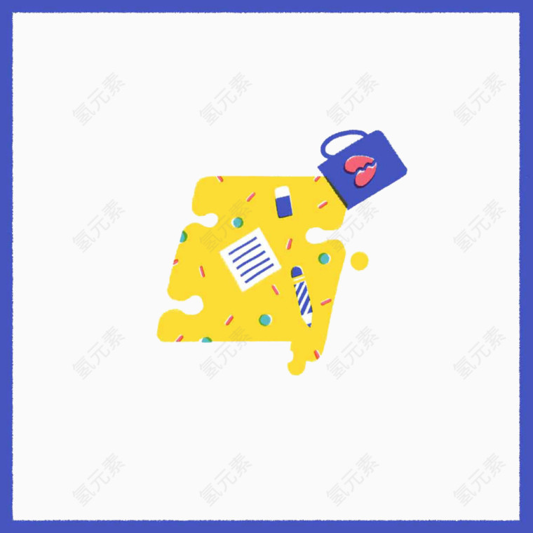 创意手绘彩色工具