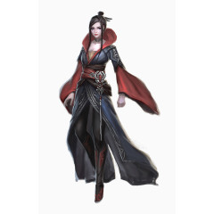 高冷女游戏人物