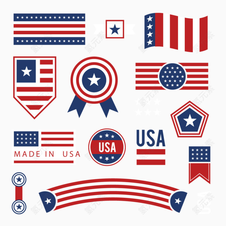 矢量USA