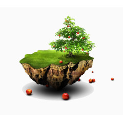 绿色家园苹果树